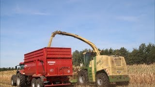 Maisernte 2018 mit KRONE BIG X 500|Case IH 956, 115, MX 120, 160 CVX | Deutz-Fahr Agrotron 6180 TTV