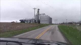 Kentucky Tornado damage and country driving.