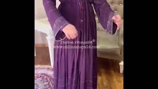 Dubai Nida Fabric New Arabic Abaya Collection