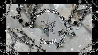 How to Make : Make a Beaded Necklace with me | Tutorial