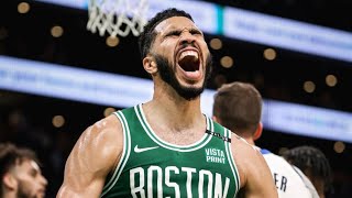 Jayson Tatum puts Bruno Fernando on a POSTER in preseason matchup #celtics #nbahighlights