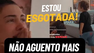 Pétala Barreiros diz que estava ‘esgotada’ por cuidar dos filhos e toma atitude