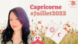 #CAPRICORNE #juillet2022 Le bonheur vous sourit, l’autre est heureux que vous soyez intéressé