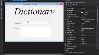 How To Make A Dictionary In Visual Basics.Net [With Source Codes]