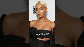 Solange Knowles Age from 37 to 4 years old 🥰 #shorts #beyonce #thenvsnow #celebrity #thenandnow