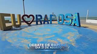 TV Band realiza debate com os três candidatos a prefeito de Raposa na noite desta quarta-feira (21)