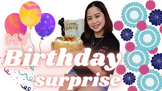 My Birthday Surprise; Grabe! Nagulat talaga ako!