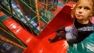 Fun at Busfabriken Indoor Play Center (playground family fun for kids) #1