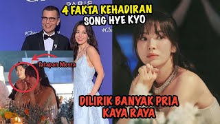 SALAH TINGKAH!!! Begini Kelakuan SONG HYE KYO Saat Di Tatap Mesra Oleh Para Pria saat Event Di Paris