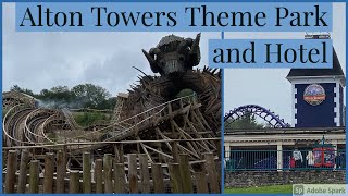 Alton Towers Theme Park and Hotel, England - Fun Rides Plus The Rollercoaster Restaurant