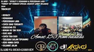 DJ ADID -"ROYALTY PRITBLOW X KENANGAN & PERCERAIAN LARA "FUNKOT (AMAT 153) 2024