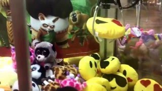 Claw Chaos Wins- 2 Quick Wins On National Play A Claw Machine Day 2016 Happy BDay Matt