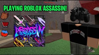 PLAYING ROBLOX ASSASSIN ROYALE/COMP! (roblox)