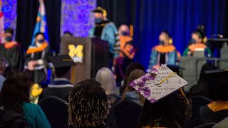 UM-Flint December 2021 Commencement, School of Nursing, Undergrad