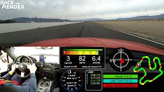 Mazda MX-5 NC 2.5 at Chuckwalla - 2:10 - Windshield / Driver Cam - 3/19/23