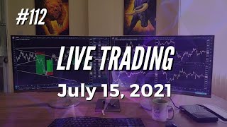 Live Forex Trading - New York Session #112 | July 15, 2021