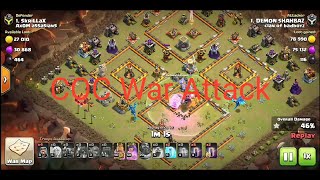 Coc war Attack