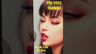 Pro Voice Training sing along workout  🎤🔥 for brighter sound