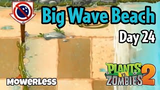 Plants vs Zombies 2 | Big Wave Beach Day 24