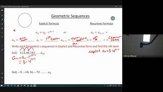 Geometric Sequences