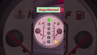 Temperatur Gauge & Fuel Gauge : Normal VS Abnormal #shorts #nissan #xtrail #nissanxtrail