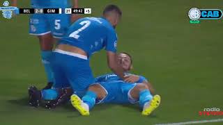 Gol de Jonas Aguirre Relato Hugo Oviedo Fecha 11° Superliga Belgrano vs. Gimnasia LP.