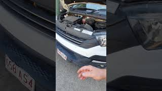 How to open an Iveco Daily Bonnet