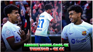 Lamine Yamal Goal Scenepack  - Best 4k Clips + Cold CC High Quality For Editing🤙💥 #part2