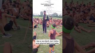 new batch start army physical #viralvideo #reels #viral #shortvideos