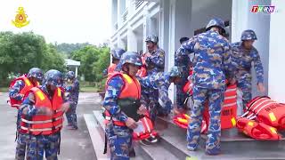 Bộ đội Hải quân giúp dân chống bão | Hà Nam TV