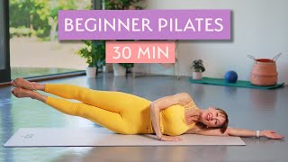 30 Minute Mat Pilates for Beginners | No Equipment Workout