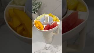 *ASMR* Stanley Fruit Tray! #asmr #satisfying #healthy