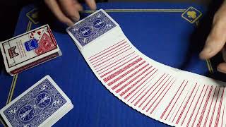 Colour Change and a Transposition of a Spectaors SIGNED card/Gimmick card trick