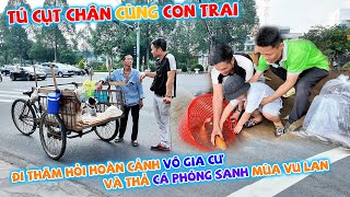 CÙNG CON TRAI ĐI THẢ CÁ PHÓNG SANH MÙA VU LAN , TÌNH CỜ GẶP GỠ HOÀN CẢNH ĐẶC BIỆT TẠI BIÊN HOÀ