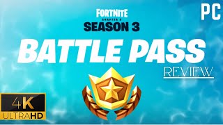 Fortnite - Chapter 3 - Season 3 - New Season - New Battle Pass - 4K - Gameplay / Walkthrough