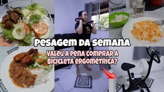 Diário da Dieta #18  Pesagem | Valeu a pena comprar a Bicicleta ergométrica |  @AnttoniaSousa