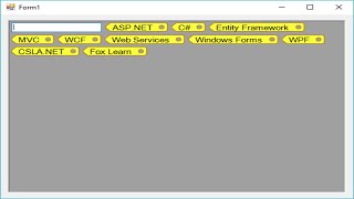 C# Tutorial - Tag WinForms App | FoxLearn