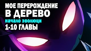 Моё перерождение в дерево: Начало эволюции | 1-10 главы | озвучка от Nari Mio