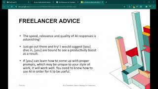 AI: How can we use it to our benefit as freelancers?