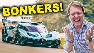 BUGATTI BOLIDE FULL SEND! Flat Out in the BONKERS Track Hypercar