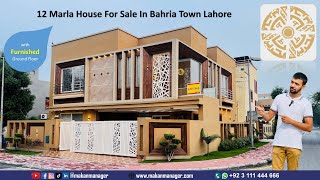 12 Marla House for Sale in Gulbahar Block | Bahria Town Lahore