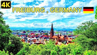 Freiburg Germany 4k - Discovering the Enchanting Charm of Freiburg in Germany's Black Forest