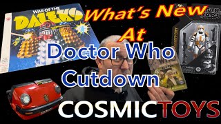 What's New At Cosmic Toys? Cutdown: Vintage Doctor Who Collection Bought From Vectis