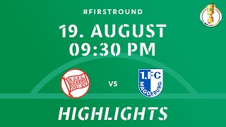 DFB-Pokal 2024/25 Round 1 | Kickers Offenbach vs 1. FC Magdeburg | DFB Pokal Highlights | August 19