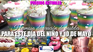 LOS MÁS RICOS PASTELES/GELATINAS Y POSTRES PARA EL DÍA DEL NIÑO Y PARA ÉSTE 10 DE MAYO/RIQUÍSIMOS 🎂🍧