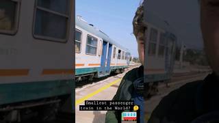 SMALLEST passenger TRAIN?? in Reggio di Calabria (Italy)