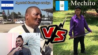 DOMINICANO REACCIONA A MECHITO vs APOSTOL SANTIAGO ZUÑIGA