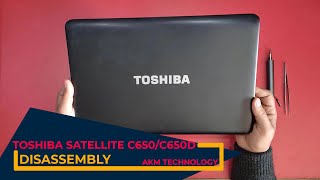 Toshiba Satellite C650/C650D and C655/C655D laptop Disassembly or repairing and service