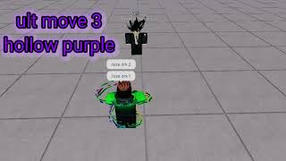 custom gojo moveset in tsb (tsb) #roblox #thestongestbattlegrounds #gojo