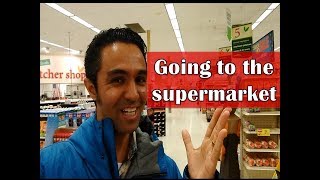 Indo ao supermercado - Going to the supermarket